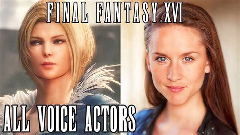 Final Fantasy XVI Characters & Voice Actors Full List of Cast ...