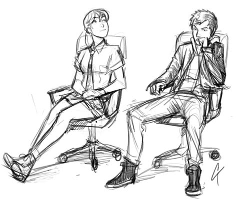 Chair Sitting Pose Reference - Janeiro Wallpaper