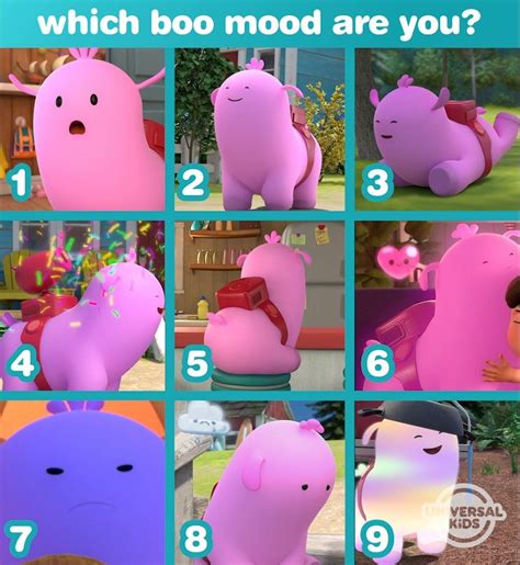 Universal Kids - Remy and Boo | Which BOO Mood Are You?