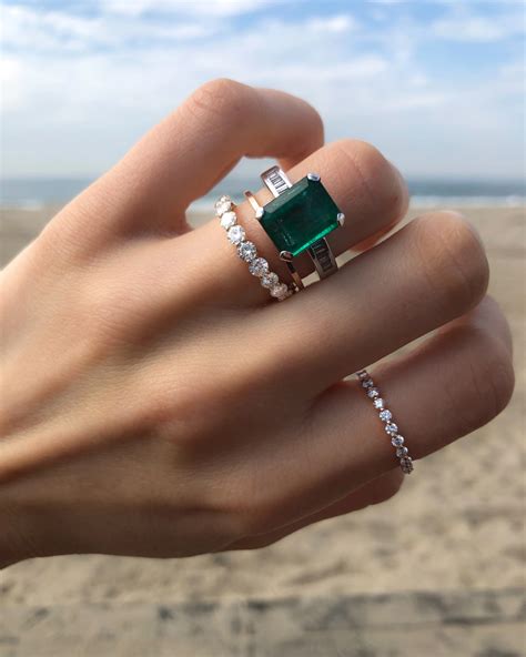 Engagement Rings Emerald Stone