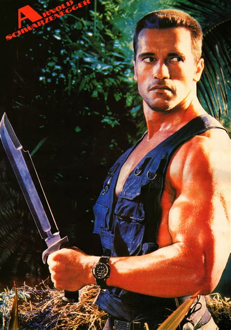 Poster «PREDATOR» (1987) Arnold Schwarzenegger (Promo Poster 87) P2 ...