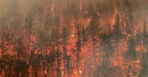 California's biggest fire so far this year grows to 50,000 acres - CBS News