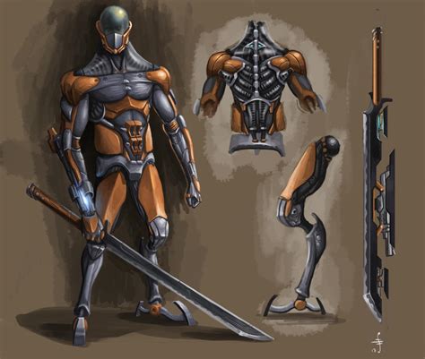 cyborg ninja by janniklind on DeviantArt