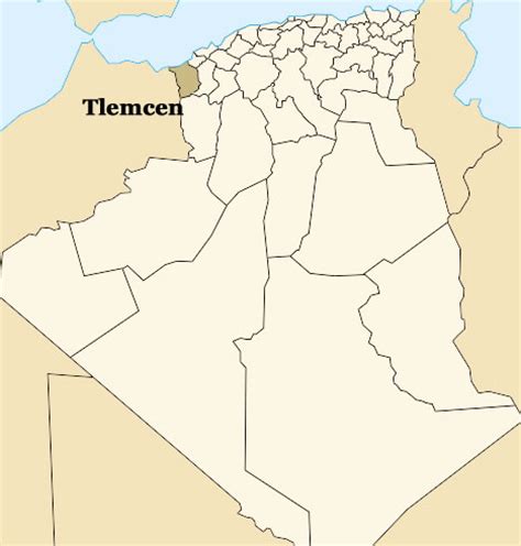 Tlemcen Map