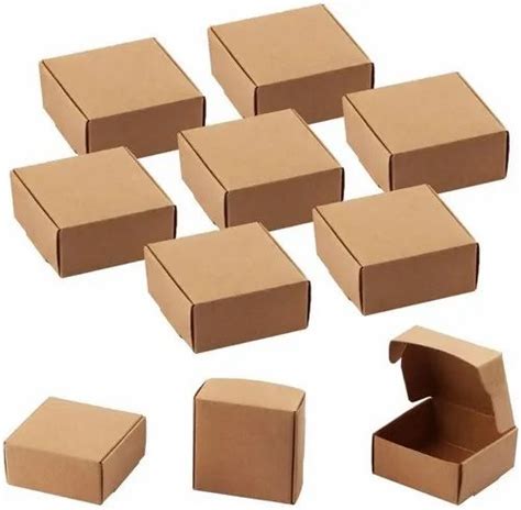 Small Cardboard Packing Box, 8x6 Inch at Rs 35/piece in Kalol | ID ...