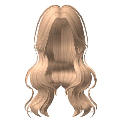 Blonde Y2K Long Wavy Layered Popular Girl Hair | Roblox Item - Rolimon's