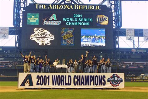 2001 ARIZONA DIAMONDBACKS WIN THE WORLD SERIES – The Arizona ...