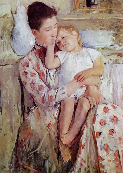 Mary Cassatt 1844-1926 Mother and Child 1890 Impressionism Recognized ...