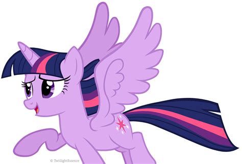 Twilight Sparkle Flying by Shiiazu on DeviantArt