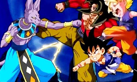 Beerus vs GT Goku