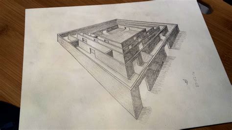 Maze Drawing Based On Two Point Perspective at PaintingValley.com ...