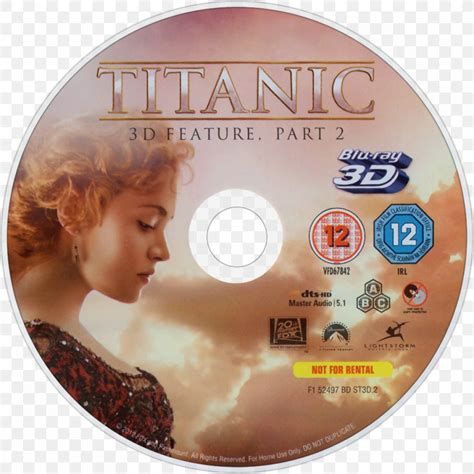 Titanic Compact Disc Blu-ray Disc 4K Resolution 0, PNG, 1000x1000px, 4k ...