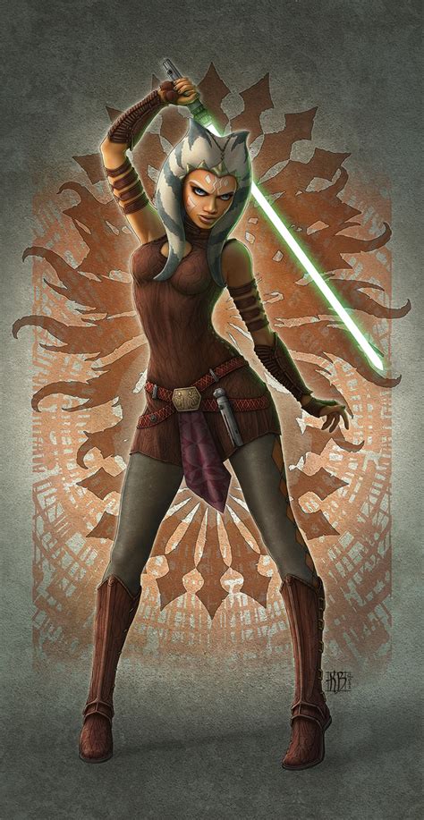 Ahsoka Tano Fan Art by kerembeyit on DeviantArt