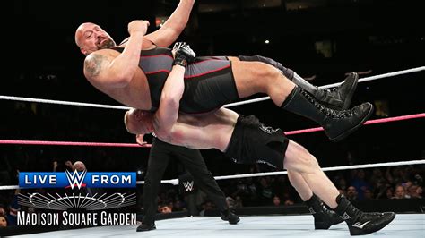 WWE Network: Brock Lesnar takes the giant to suplex city - Live from ...