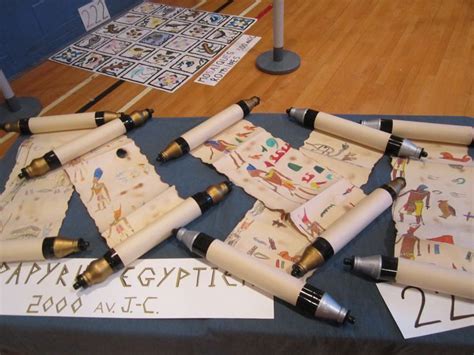 Egyptian scrolls of papyrus. - Quick, Easy, Cheap and Free DIY Crafts ...