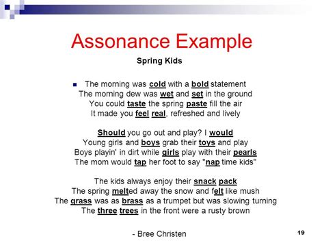 Examples of #Assonance #literaryelements #literarytechniques # ...