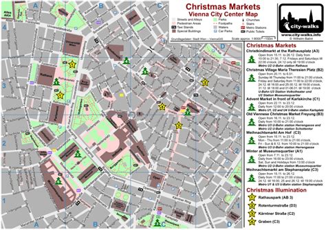 Vienna Christmas Markets 2019 Dates, Tips & Map | Vienna christmas ...