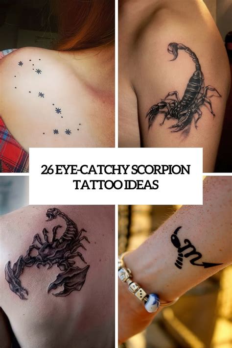 26 Eye-Catchy Scorpion Tattoo Ideas - Styleoholic