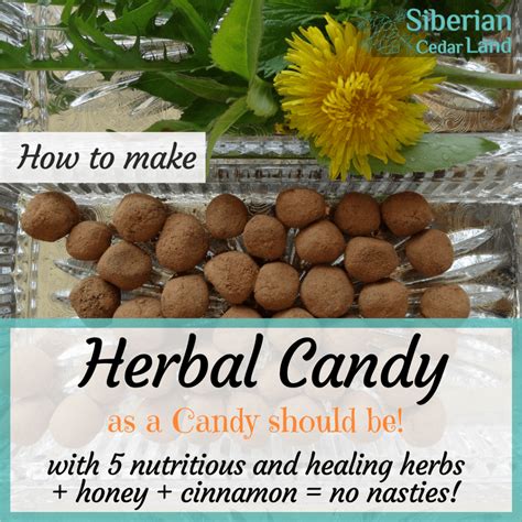 How to make an Herbal Candy (recipe)