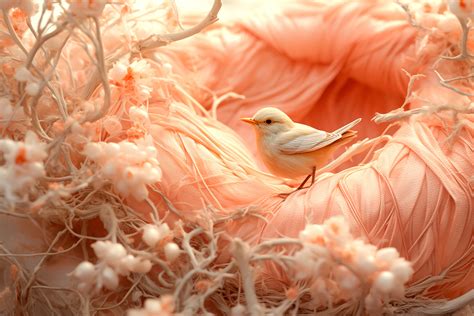 Un visuel signé WeWantMore qui respire le Peach Fuzz de Pantone - PUB