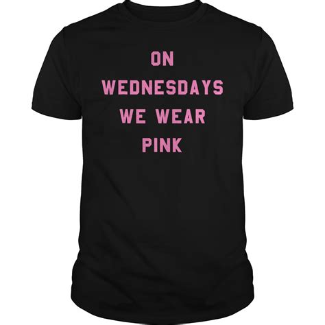 On wednesdays we wear pink shirt - Kutee Boutique