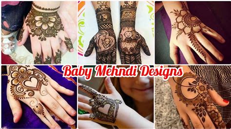 Easy Mehndi Design for babies hands|Mehndi for beginners|Mehndi Designs ...