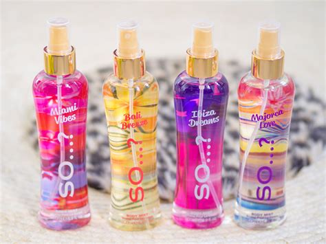 So...? body mist review | Bali Breeze, Miami Vibes, Ibiza Dreams ...