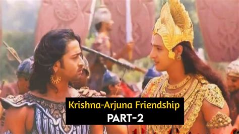 Krishna arjuna friendship part:-2 comment ur fav line👇 - YouTube