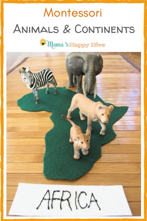 Montessori Animals and Continents Plus an Amazing Printable Bundle