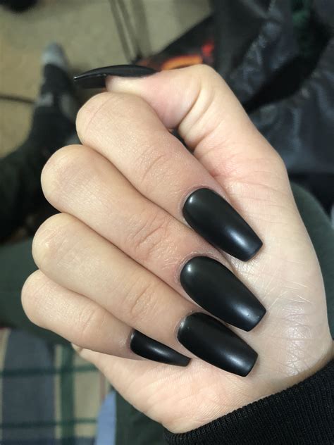 Review Of Matte Black Nail Designs References - inya-head