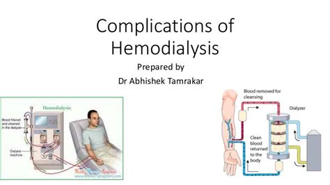 Complications of hemodialysis