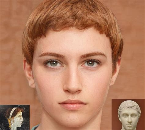 Reconstruction of what Cleopatra looked like based on a bust and a ...