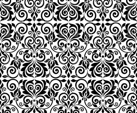 Free Black And White Damask Background, Download Free Black And White ...