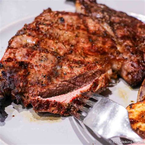 How to Grill a Ribeye Steak on a Gas Grill from 101 Cooking for Two ...