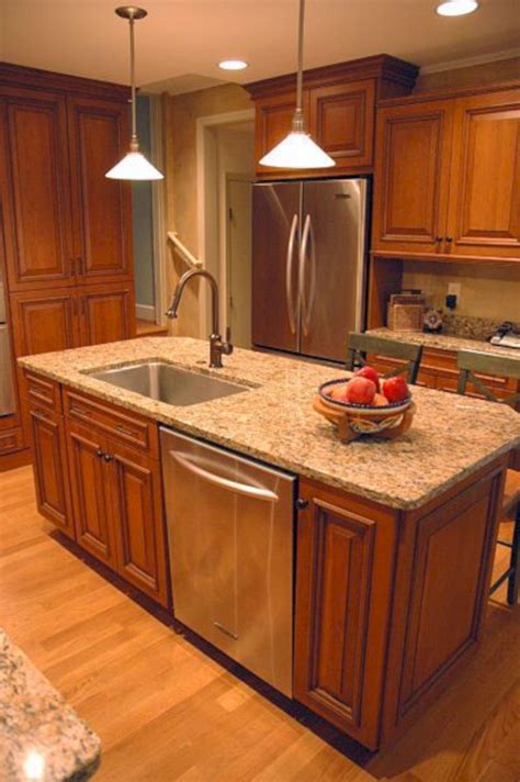 20+ Kitchen Island With Sink Ideas - DHOMISH