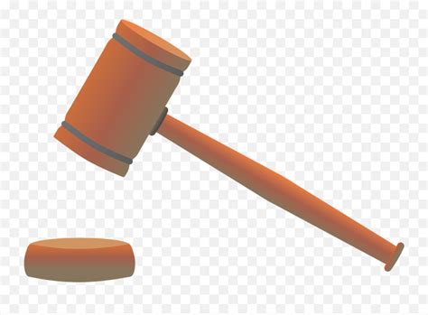 Hammer Court Law Right Justice - Palu Png Emoji,Judge Gavel Emoji ...