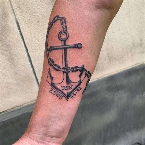 Top 51+ Best Navy Anchor Tattoo Ideas - [2021 Inspiration Guide]