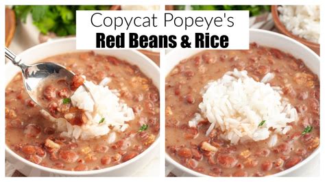 Copycat Popeyes Red Beans and Rice - YouTube