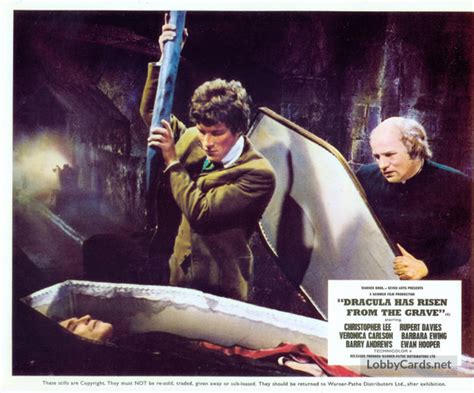 Dracula Has Risen from the Grave lobby card