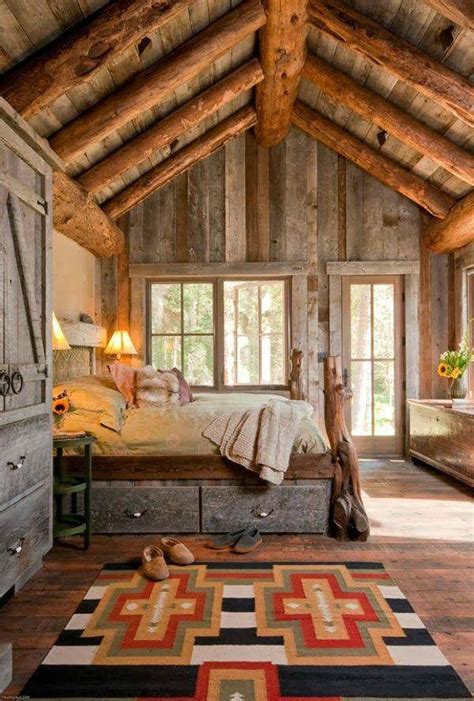 50 Rustic Bedroom Decorating Ideas - Decoholic