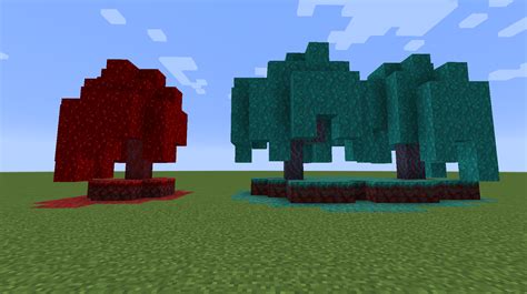 Upgraded nether trees. : r/Minecraft