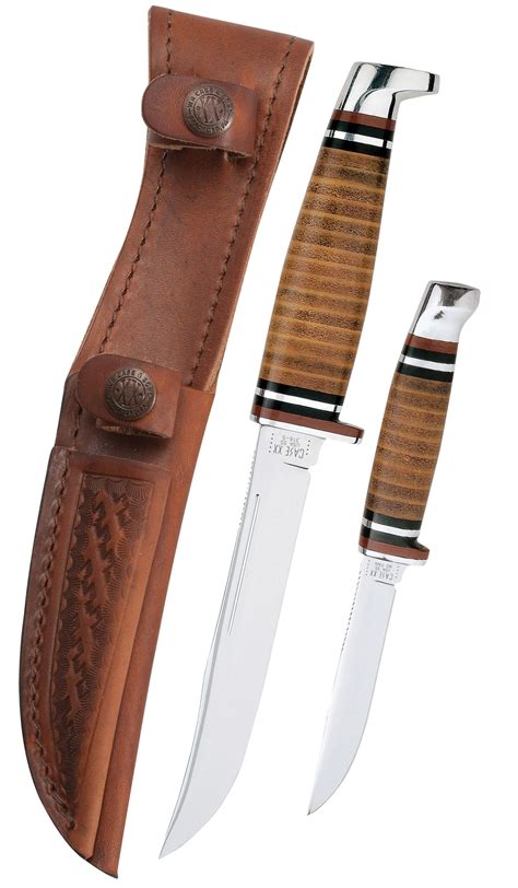 Leather Hunter 2 Knife Set - Collectors General Store