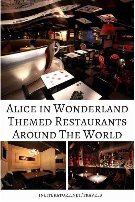 Alice in Wonderland Themed Restaurants Around The World | InLiterature