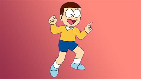 Nobita Doraemon Wallpaper, HD Cartoon 4K Wallpapers, Images and ...