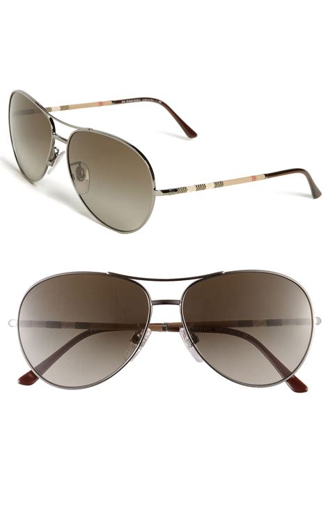 Burberry Metal Aviator Sunglasses | Nordstrom