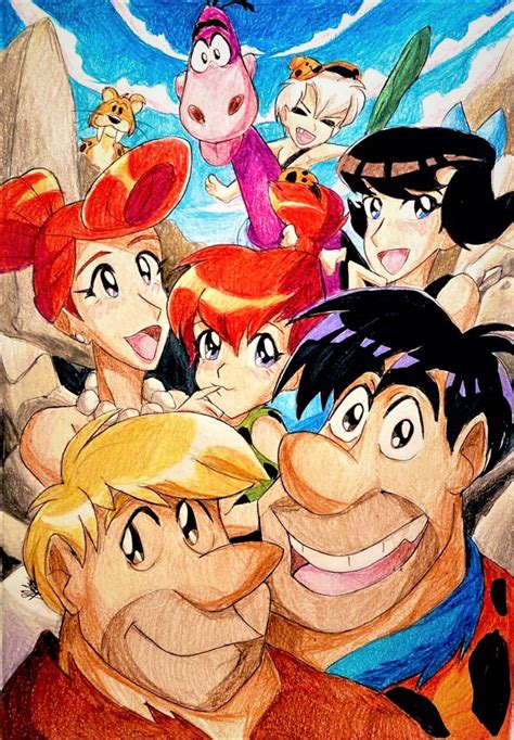 The FLINTSTONES! by Artfrog75 on DeviantArt