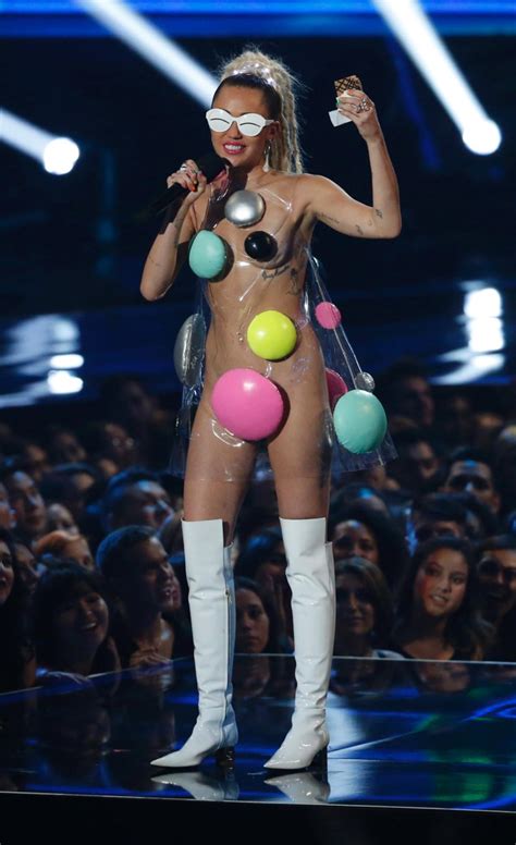 Top 10 Crazy Outfits Miley Cyrus Wore at the MTV Video Music Awards ...