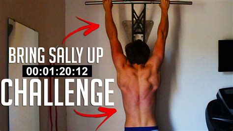 Bring Sally Up CHALLENGE! - Pull up Workout Challenge (HARDER THAN PUSH ...