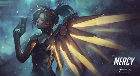 Mercy - Overwatch Fanart by Krisedge on DeviantArt