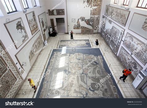 Hatay, Turkey - August 22: Roman Mosaics At Hatay Archeology Museum In ...